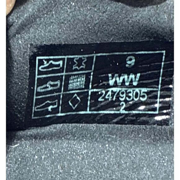 SAS Womens Radiant Ballet Flats US 9WW Black Leather Slip On confort - Picture 8 of 8